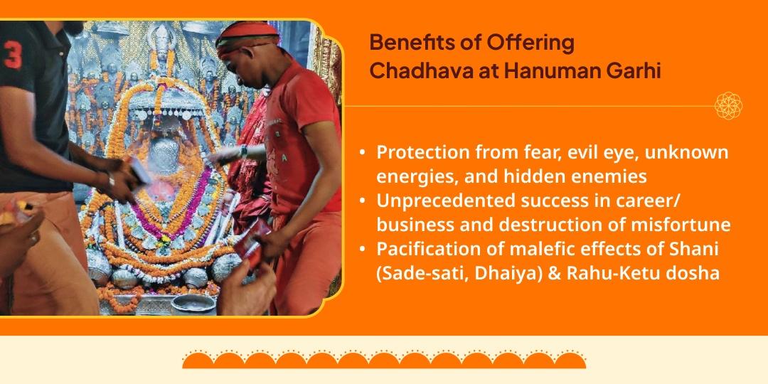 Bada Mangal Hanuman Garhi Ayodhya Chadhava & Prasad