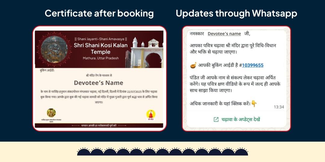 Shani Jayanti Kokilavan Dham Mathura Special Chadhava 
