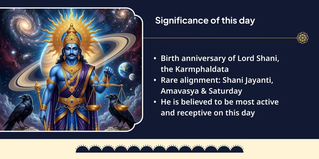 Shani Jayanti-Shani Amavasya 4 Prahar Shani Peeda Mukti Tel-Til Maha Abhishek 