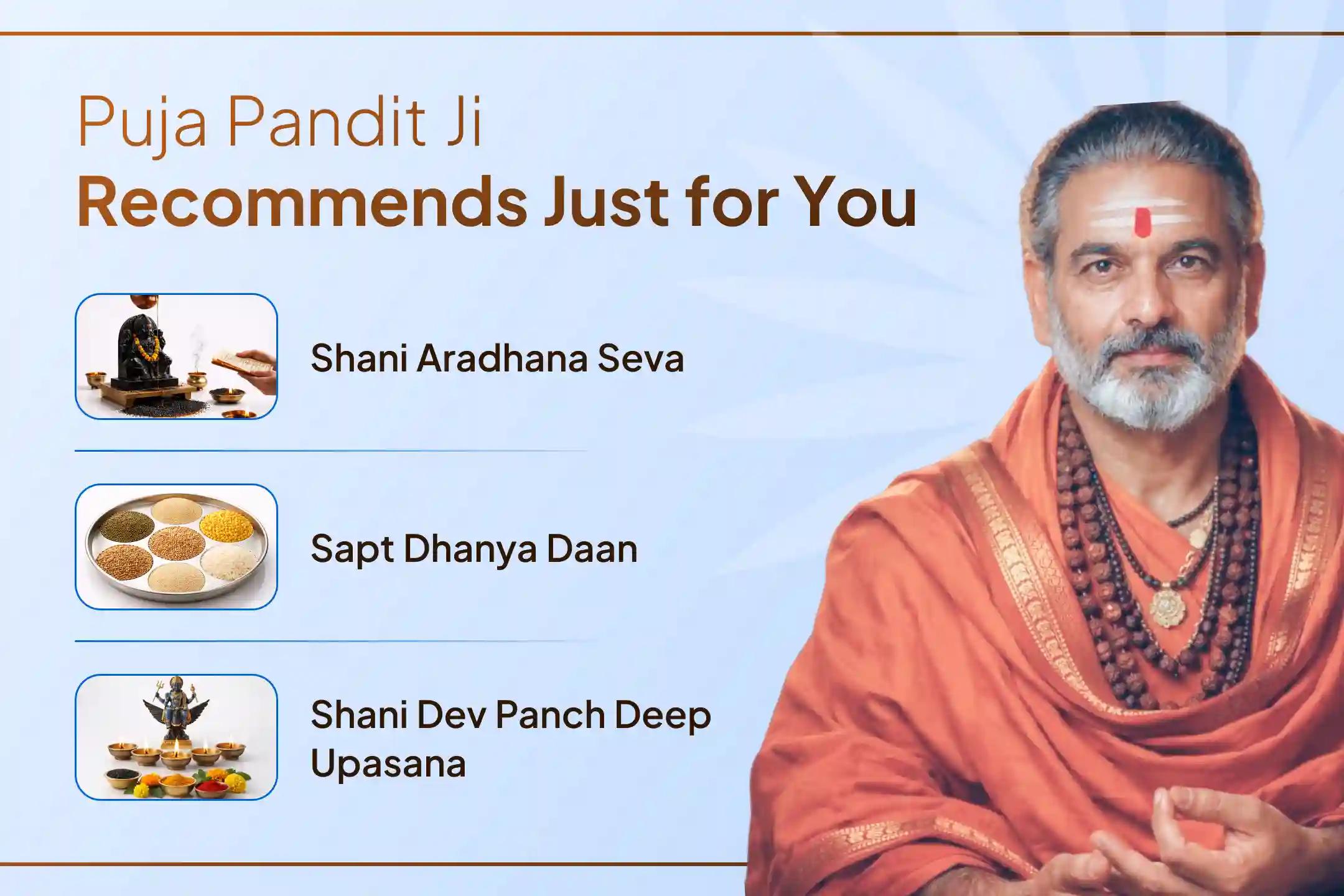 Join this puja LIVE performed in 4 prahars, at 4 sacred Shani temples, and across 4 directions. Don't miss this most important Anushthan, which is believed to cleanse your soul 