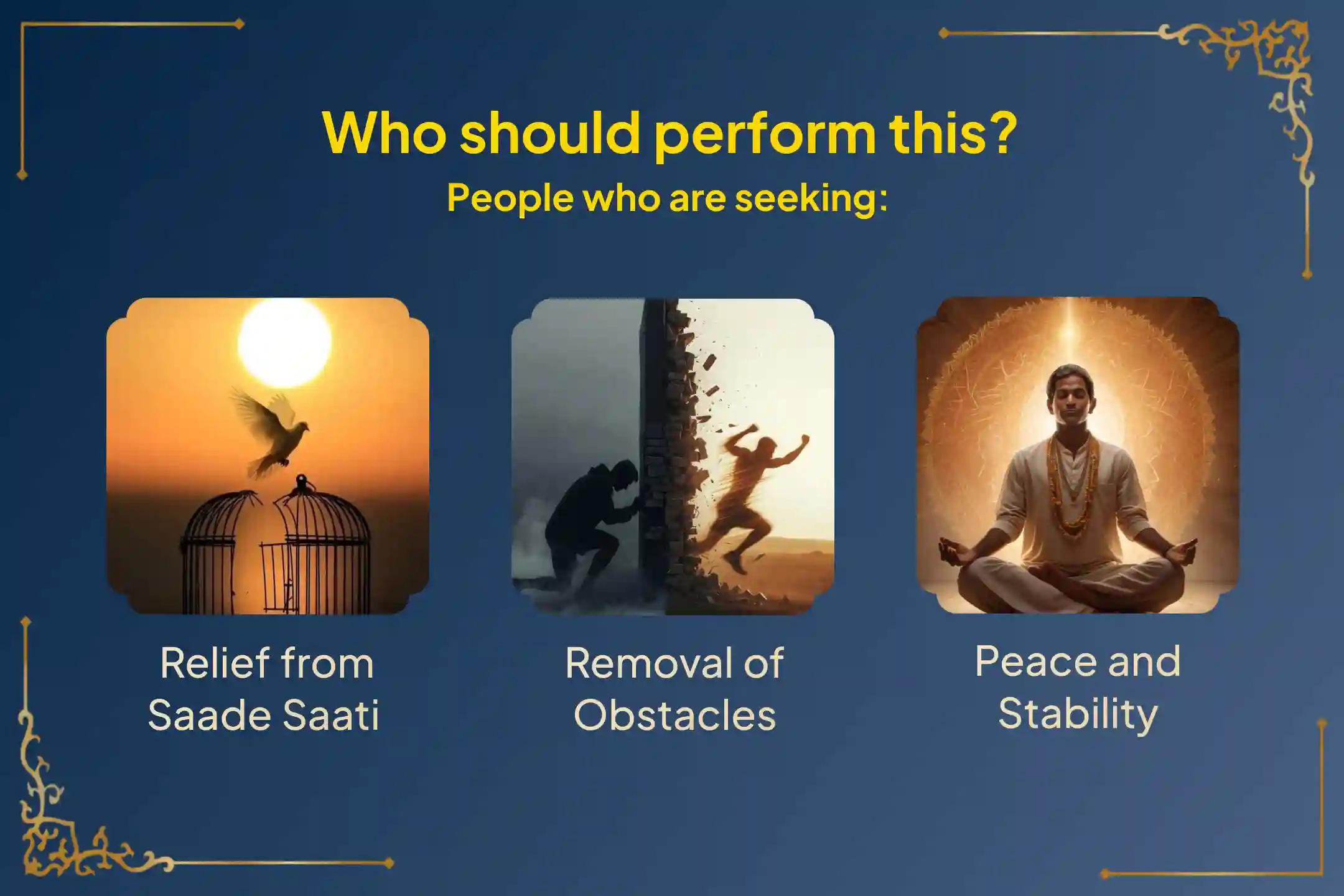 Participate in the Shani Amavasya and Shani Jayanti - Aquarius Special Shani Dosh Shanti Puja for Aquarius to seek relief from anxiety, money issues and family issues, which are caused by Shani Saade Saati