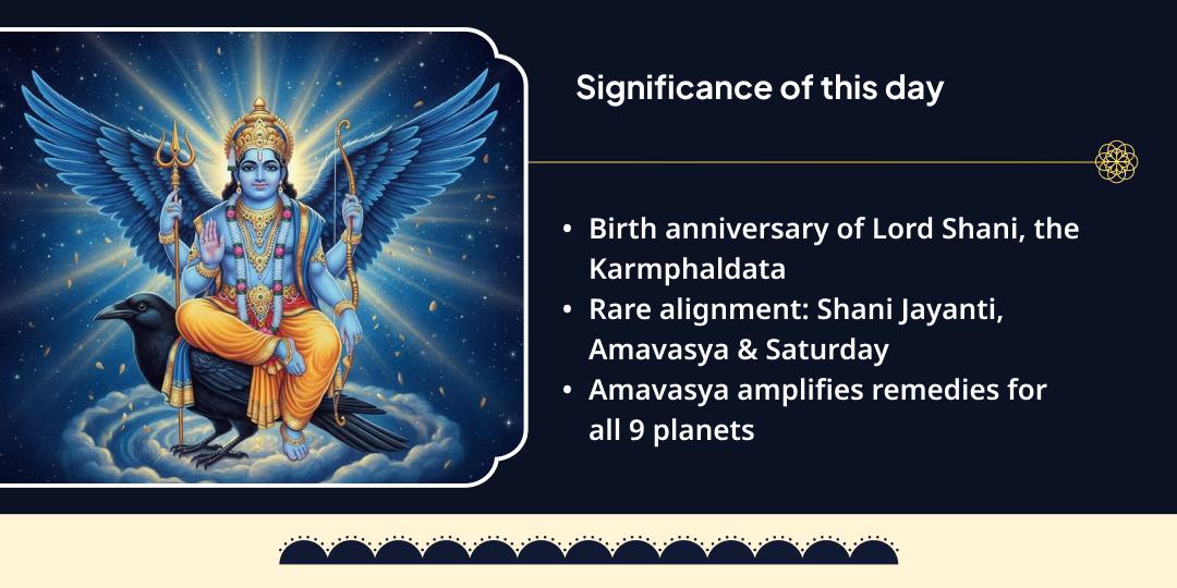 Shani Jayanti-Shani Amavasya Kundali Sarv 9 Graha Shanti Chadhava