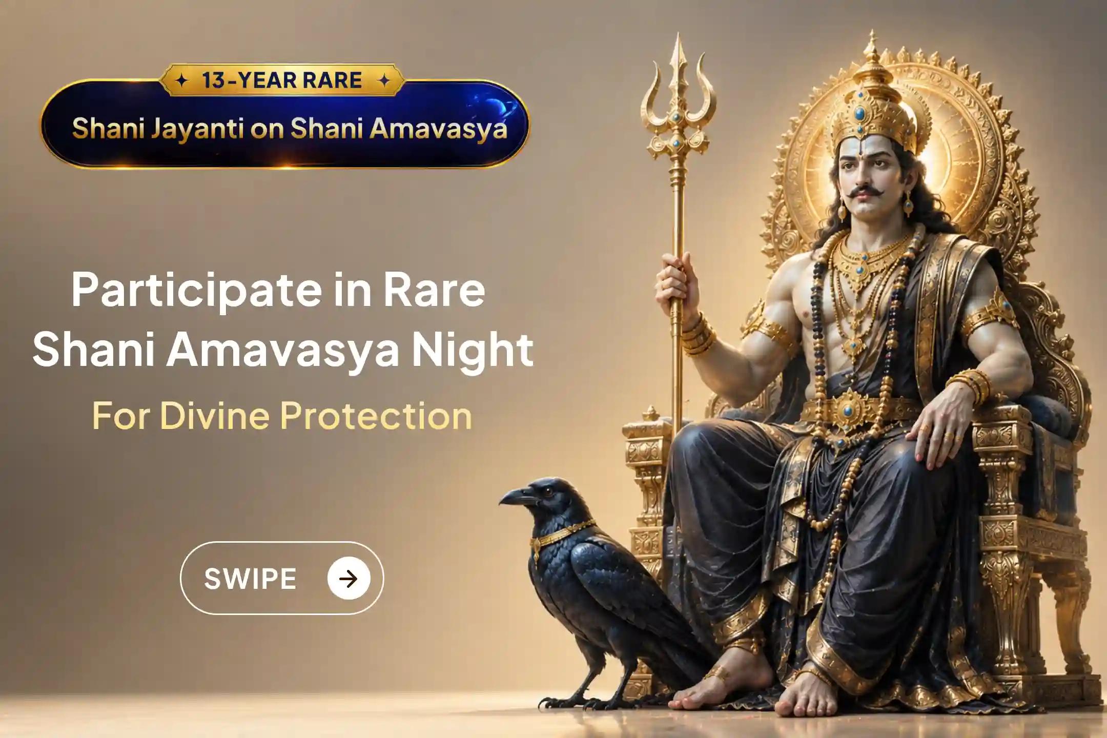 This rare Shani Amavasya night, don’t miss your chance to seek Shani Dev’s blessings and finally overcome life’s toughest obstacles 