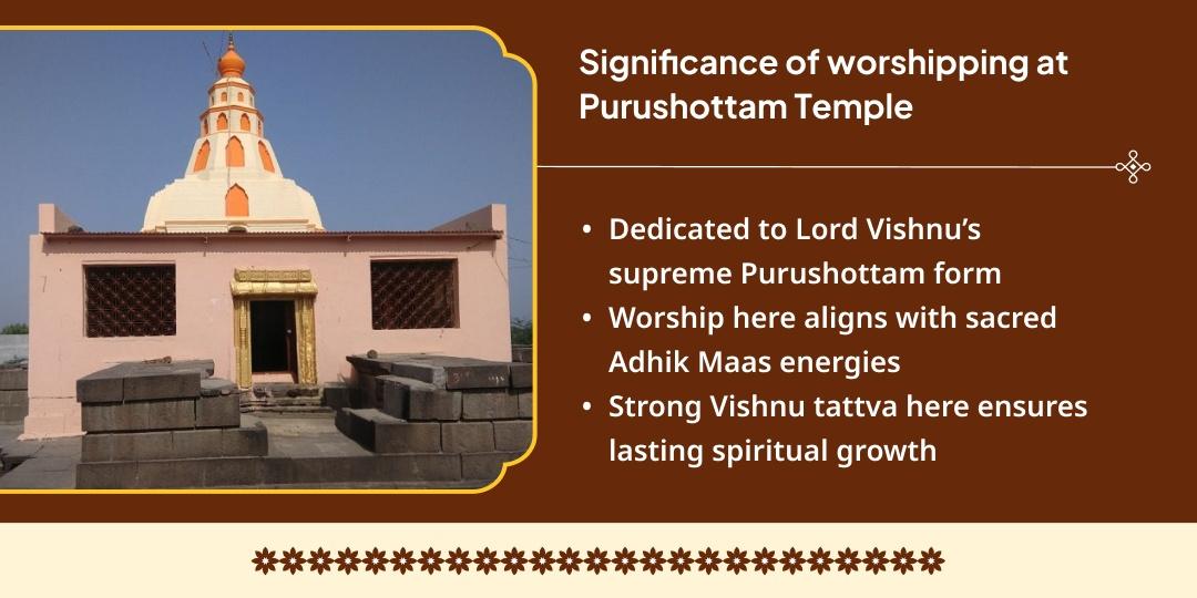 First Day of Purushottam Maas Purushottam Temple Chadhava 